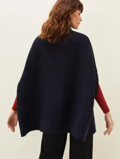 Coats^Phase Eight Avan Double Ended Zip Cape Navy
