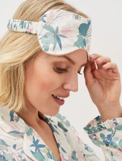 Pyjamas^Phase Eight Avarie Chinoiserie Print Pj Set Ivory/Multi