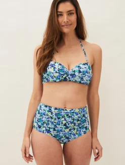 Swimwear^Phase Eight Ayara Ditsy Floral Bikini Brief Blue/Multi