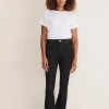 Trousers & Shorts^Phase Eight Ayca Topstitch Bootcut Jeans Black