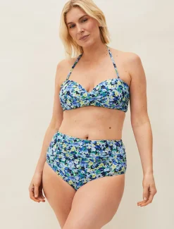 Swimwear^Phase Eight Ayra Ditsy Floral Bikini Top Blue/Multi