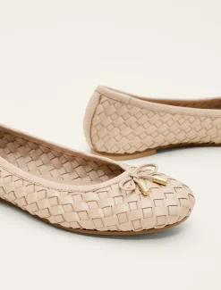 Flats^Phase Eight Ballet Pump Blush