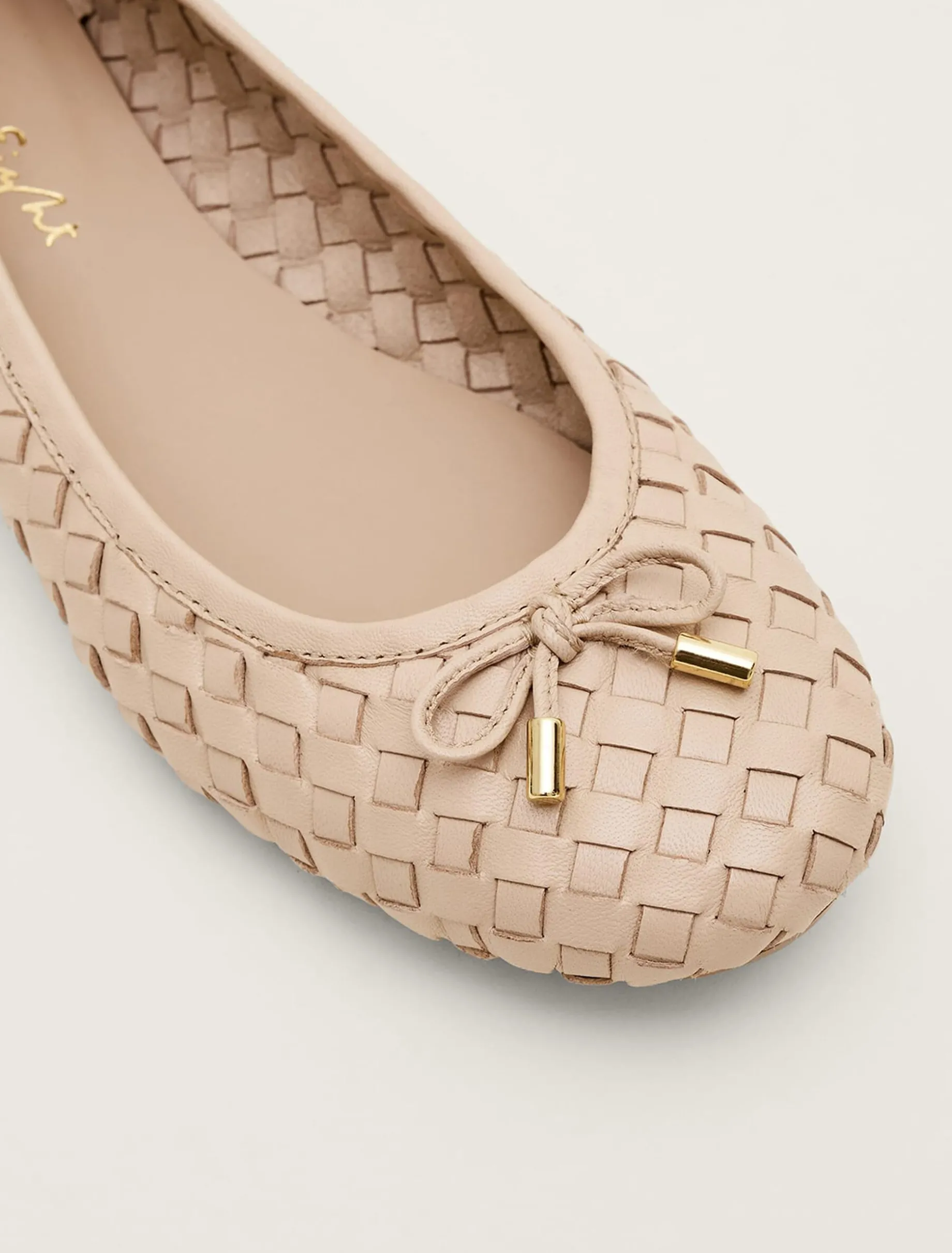 Flats^Phase Eight Ballet Pump Blush