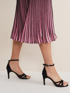 Occasion Shoes^Phase Eight Barely There Sandal Black