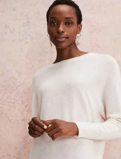 Knitwear^Phase Eight Beatrice Cashmere Jumper Pale Pink