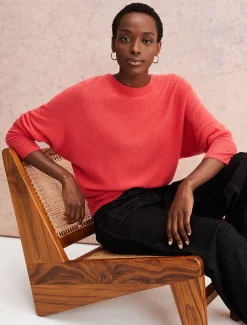 Knitwear^Phase Eight Beatrice Cashmere Jumper Coral