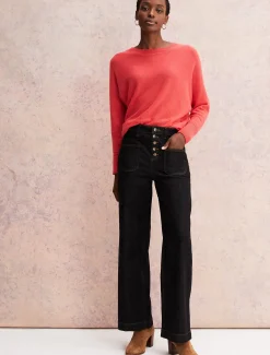Knitwear^Phase Eight Beatrice Cashmere Jumper Coral