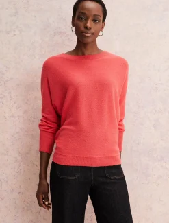Knitwear^Phase Eight Beatrice Cashmere Jumper Coral