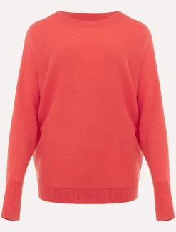Knitwear^Phase Eight Beatrice Cashmere Jumper Coral