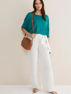 Knitwear^Phase Eight Becca Batwing Fine Knit Bright Green
