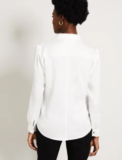 Shirts & Blouses^Phase Eight Beli Eyelet Blouse Ivory