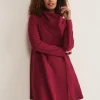 Coats^Phase Eight Bellona Knit Coat Raspberry