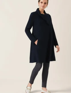 Knitwear^Phase Eight Bellona Knit Coat Petrol