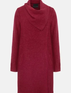 Coats^Phase Eight Bellona Knit Coat Raspberry