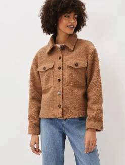 Jackets^Phase Eight Blake Borg Jacket Camel