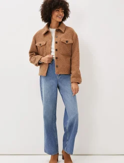 Jackets^Phase Eight Blake Borg Jacket Camel