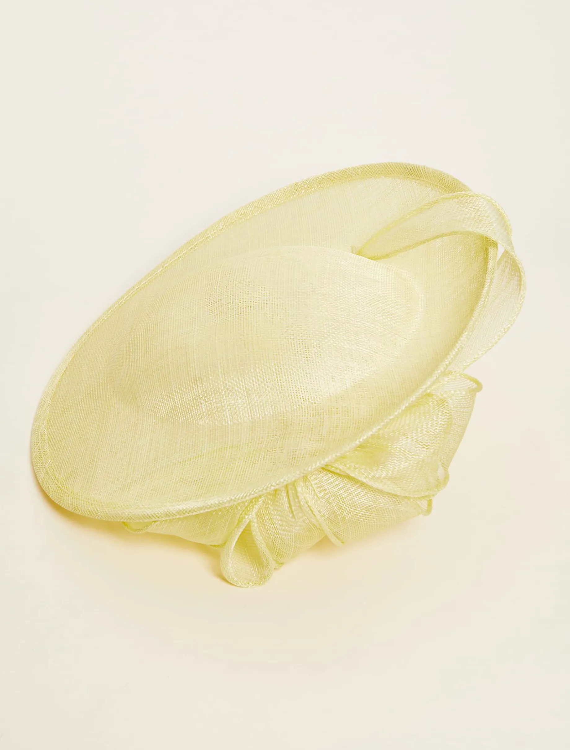 Fascinators & Hats^Phase Eight Bow Detail Underband Fascinator Lemon