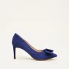 Occasion Shoes^Phase Eight Bow Front Court Shoe Deep Ocean