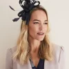 Fascinators & Hats^Phase Eight Bow Headband Navy