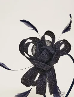 Fascinators & Hats^Phase Eight Bow Headband Navy