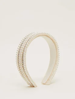 Fascinators & Hats^Phase Eight Bridal Beaded Headband Ivory