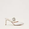 Occasion Shoes^Phase Eight Bridal Jewel Trim Mule Shoe Ivory