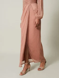 Dresses^Phase Eight Brielle Shimmer Maxi Dress Pink