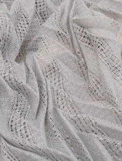 Scarves & Ponchos^Phase Eight Britinee Pleated Scarf Silver