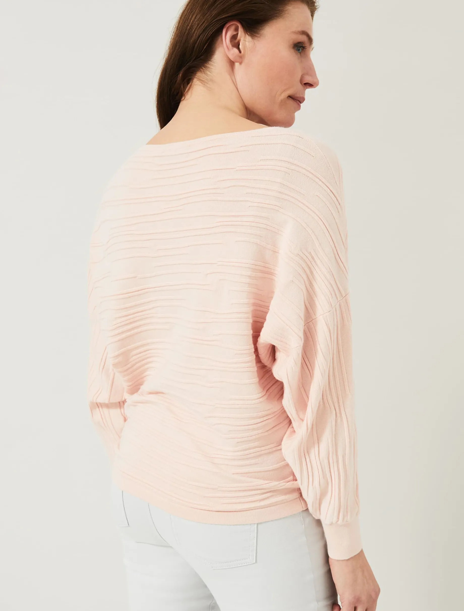 Knitwear^Phase Eight Brody Textured Knit Top Pink