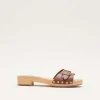 Sandals & Wedges^Phase Eight Buckle Front Clog Sandal Tan