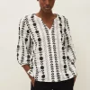 Shirts & Blouses^Phase Eight Caela Broderie Blouse White/Black