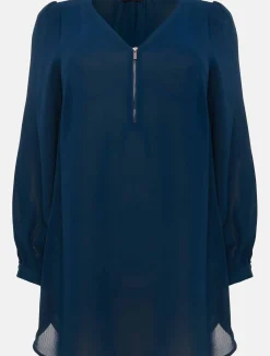 Shirts & Blouses^Phase Eight Caelen Tunic Blouse Teal