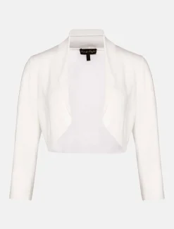 Jackets^Phase Eight Callie Satin Back Cover Up Ivory