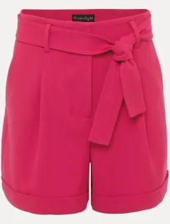 Trousers & Shorts^Phase Eight Camilla Pink Shorts Raspberry