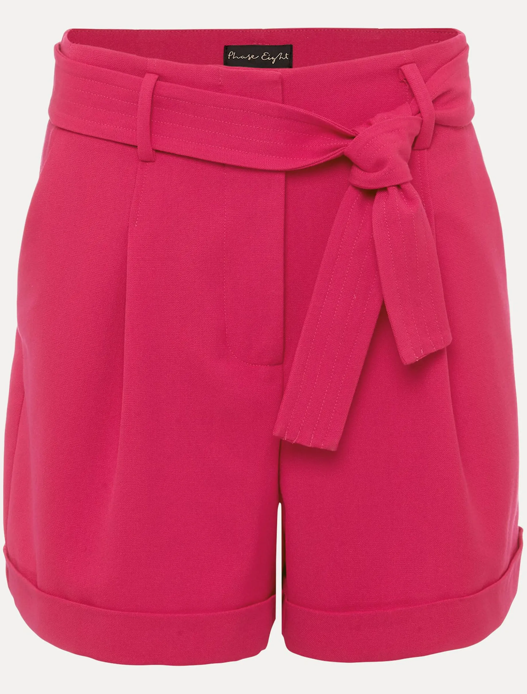 Trousers & Shorts^Phase Eight Camilla Pink Shorts Raspberry
