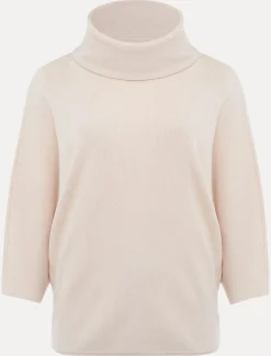 Knitwear^Phase Eight Camillan Cowl Neck Knit Jumper Pale Pink