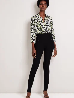 Trousers & Shorts^Phase Eight Cammie Ponte Trousers Black