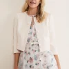 Jackets^Phase Eight Candace Button Down Jacket Oyster