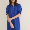 Dresses^Phase Eight Candice Zip Dress Blue