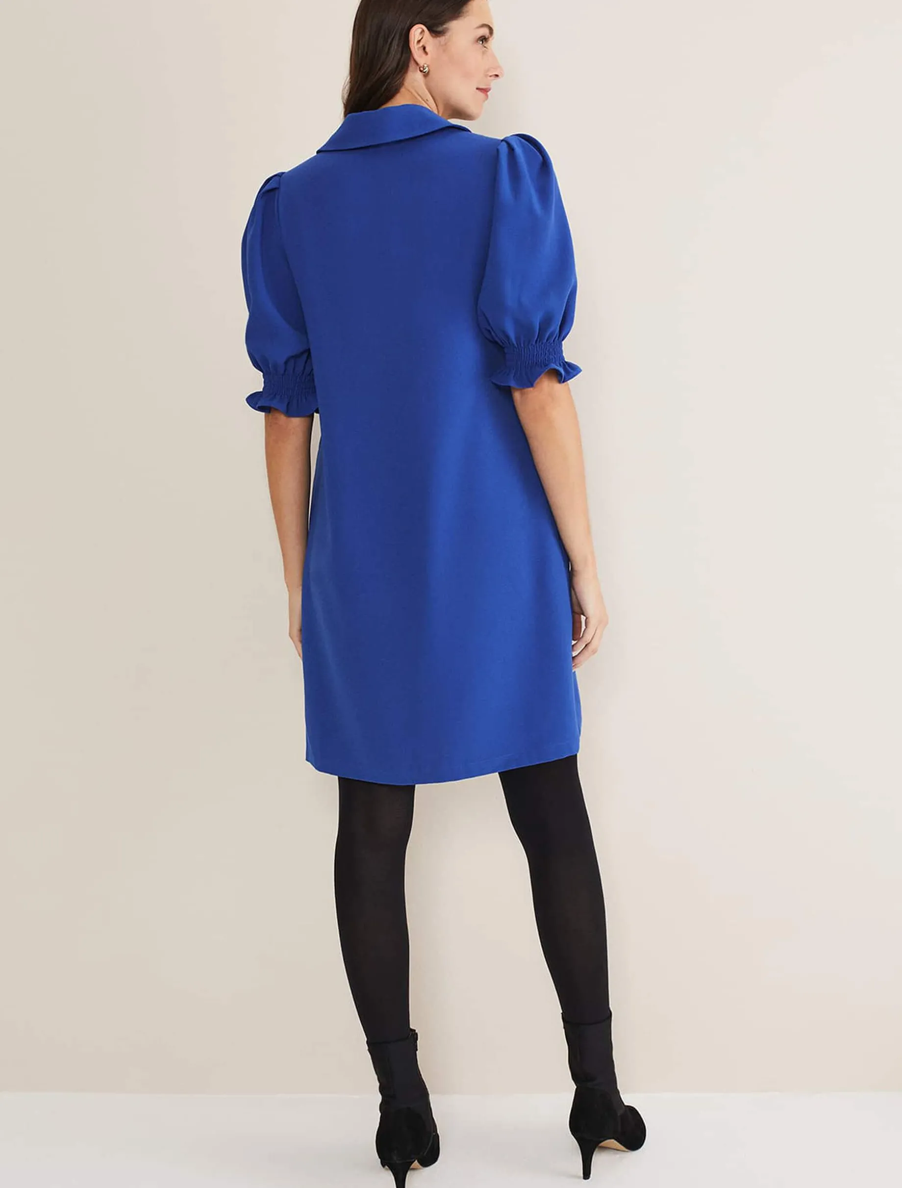 Dresses^Phase Eight Candice Zip Dress Blue