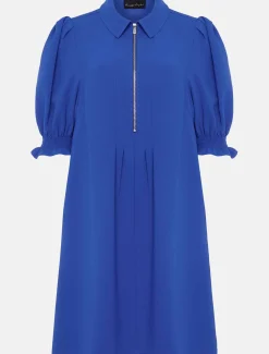 Dresses^Phase Eight Candice Zip Dress Blue