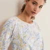Tops & T-Shirts^Phase Eight Candie Watercolour Top Multi-Coloured