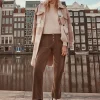 Coats^Phase Eight Carla Checked Shacket Pink/Cream
