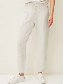 Trousers & Shorts^Phase Eight Carter Tapered Jersey Joggers Grey