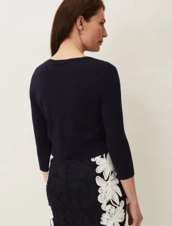 Jackets^Phase Eight Catie Cardigan Navy