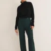 Trousers & Shorts^Phase Eight Catira Crepe Wide Leg Trousers Forest Green