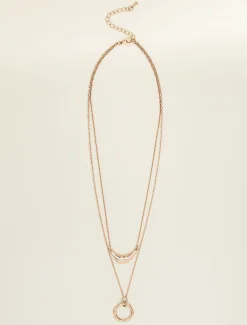 Jewellery^Phase Eight Chain Layer Short Necklace Gold