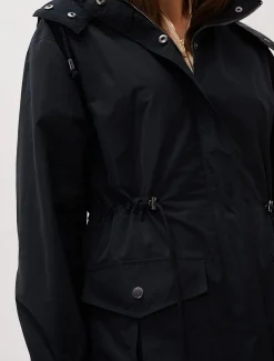 Coats^Phase Eight Chloe Longline Parka Coat Navy