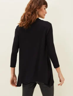 Tops & T-Shirts^Phase Eight Chrissie Cowl Neck Swing Top Black