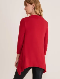 Tops & T-Shirts^Phase Eight Chrissie Cowl Swing Top Berry